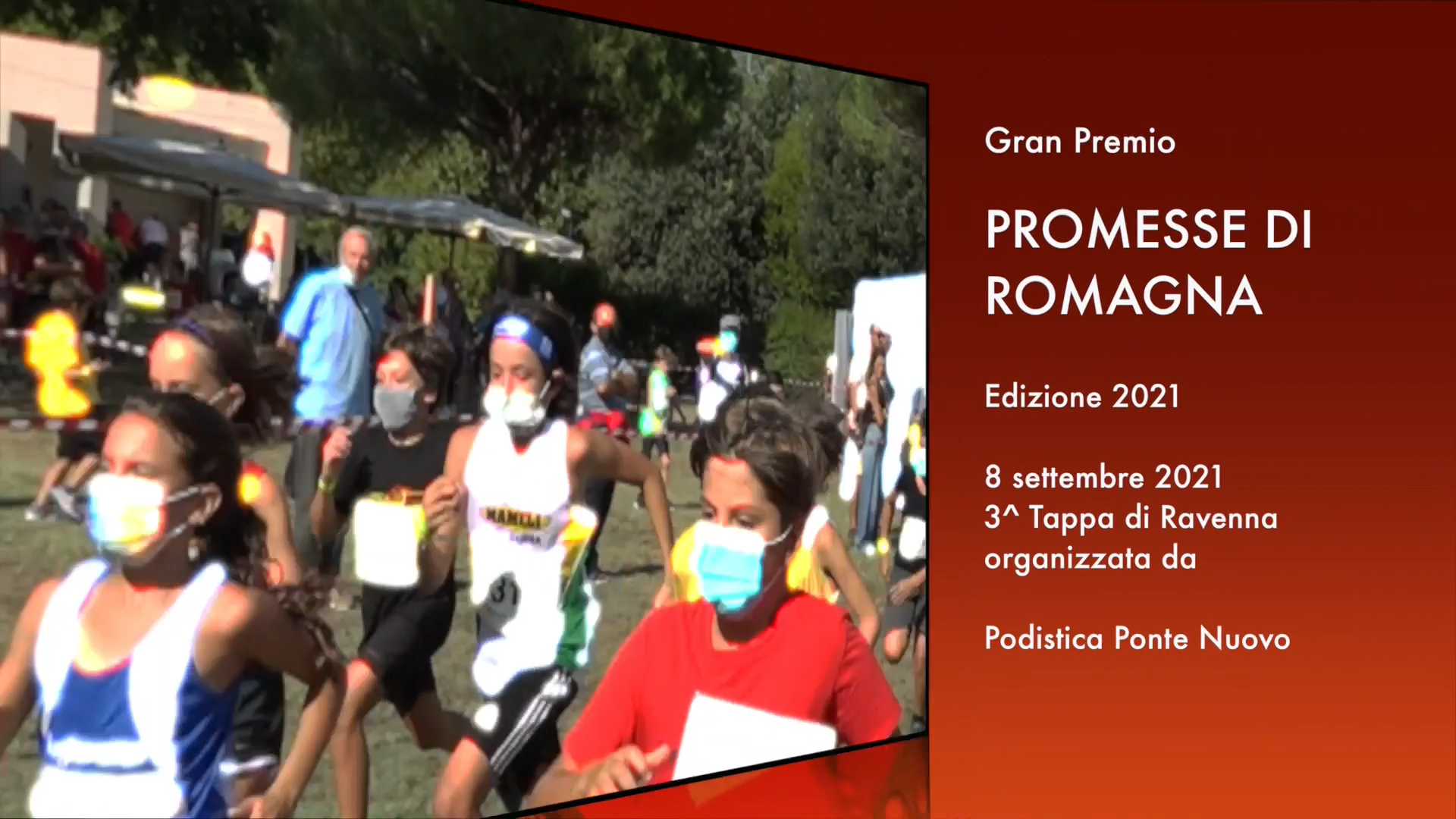 Gran Premio PROMESSE DI ROMAGNA 2021:  3a Tappa organizzata da PODISTICA PONTE NUOVO