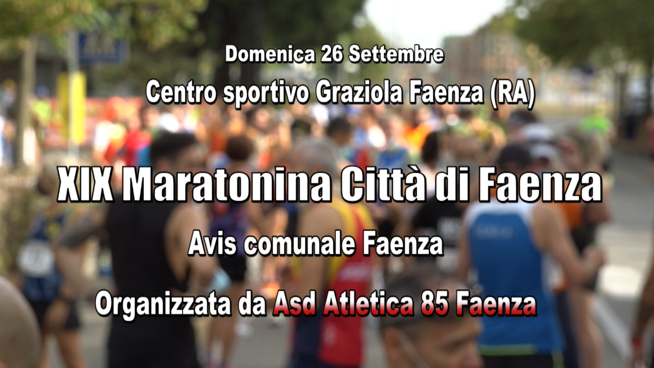 XIX Maratonina Città di Faenza