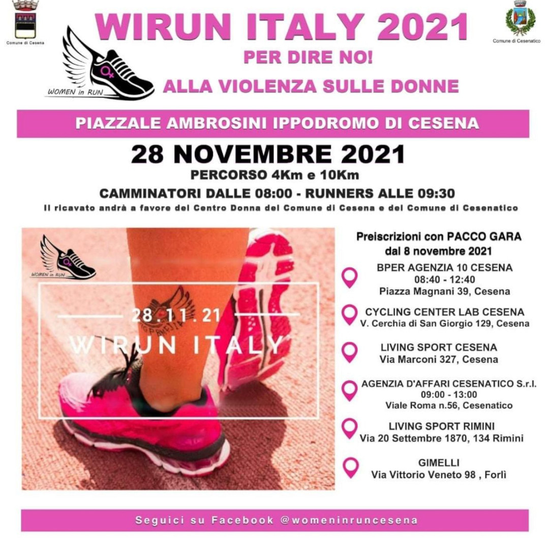 WI RUN ITALY 2021: Conferenza stampa di presentazione
