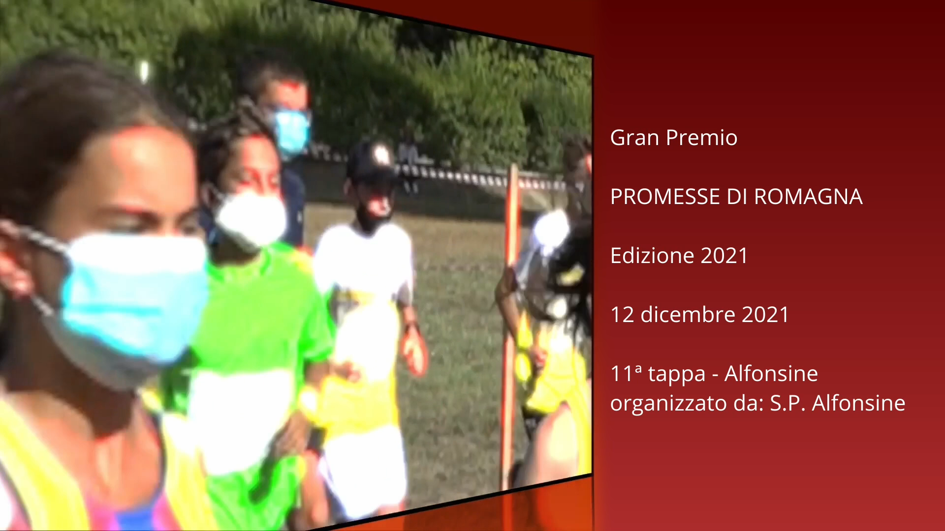 Gran Premio PROMESSE DI ROMAGNA 2021:  11a Tappa organizzata da S.P. Alfonsine