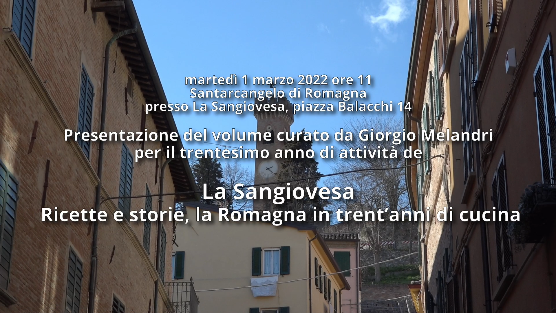 La Sangiovesa: Ricette e storie, la Romagna in trent’anni di cucina