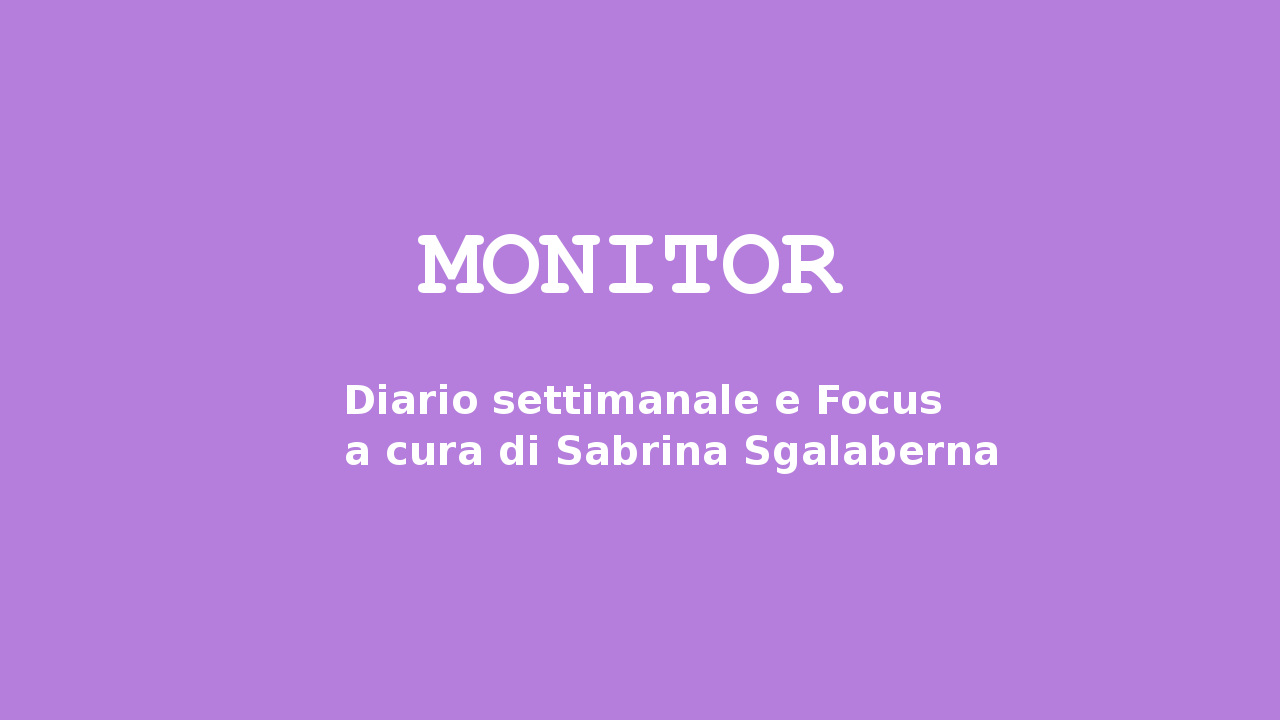 Monitor – Diario Settimanale e Focus: 14a Puntata con Giuseppe Masetti, Direttore dell’Istituto Storico della Resistenza e dell’Età Contemporanea in Ravenna e Provincia
