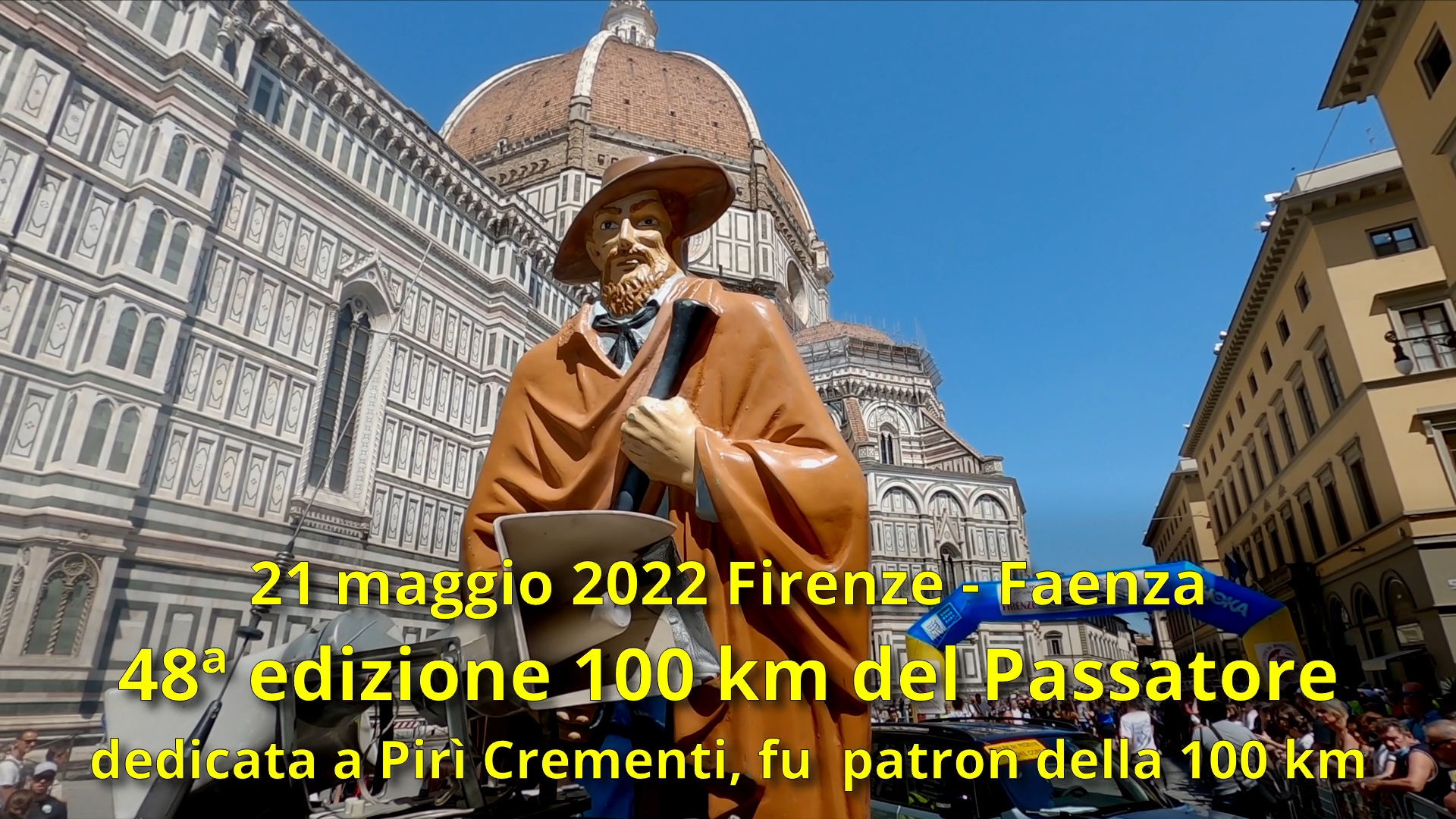 48a Edizione della 100 Km del Passatore: dedicata a Pirì Crementi, fu patron della 100 km