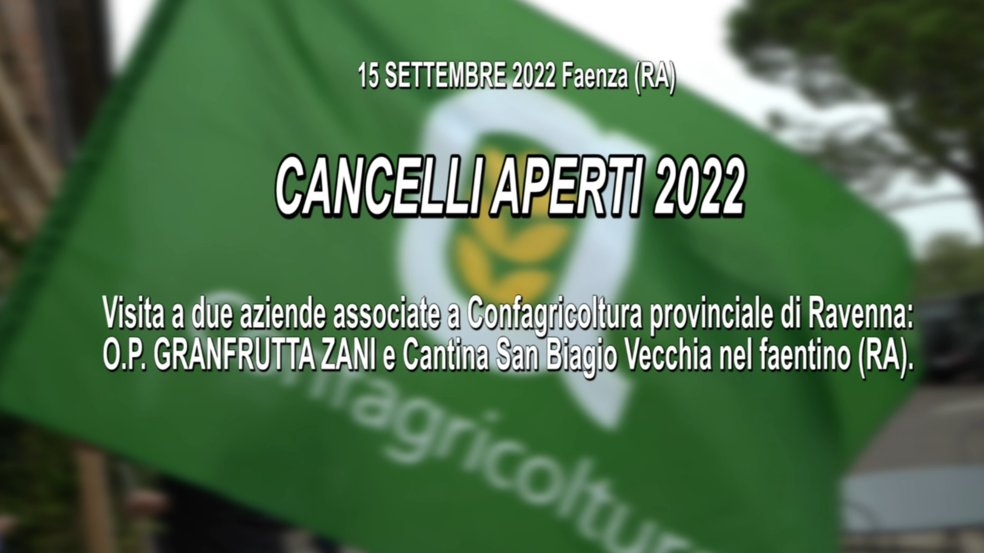 Cancelli Aperti 2022: Visita a due aziende associate a Confagricoltura provinciale di Ravenna