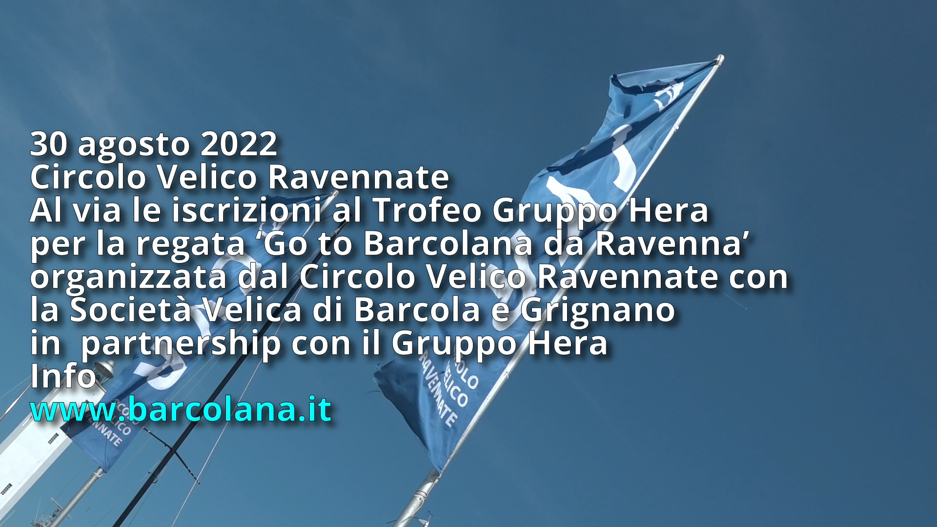 Trofeo Gruppo Hera: “Go To Barcolana da Ravenna”