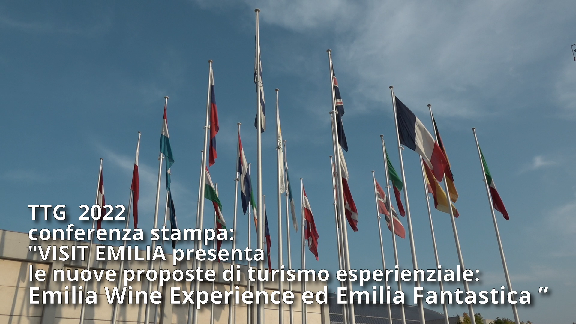 TTG 2022: Conferenza Stampa “VISIT EMILIA presenta le nuove proposte di turismo esperienziale”