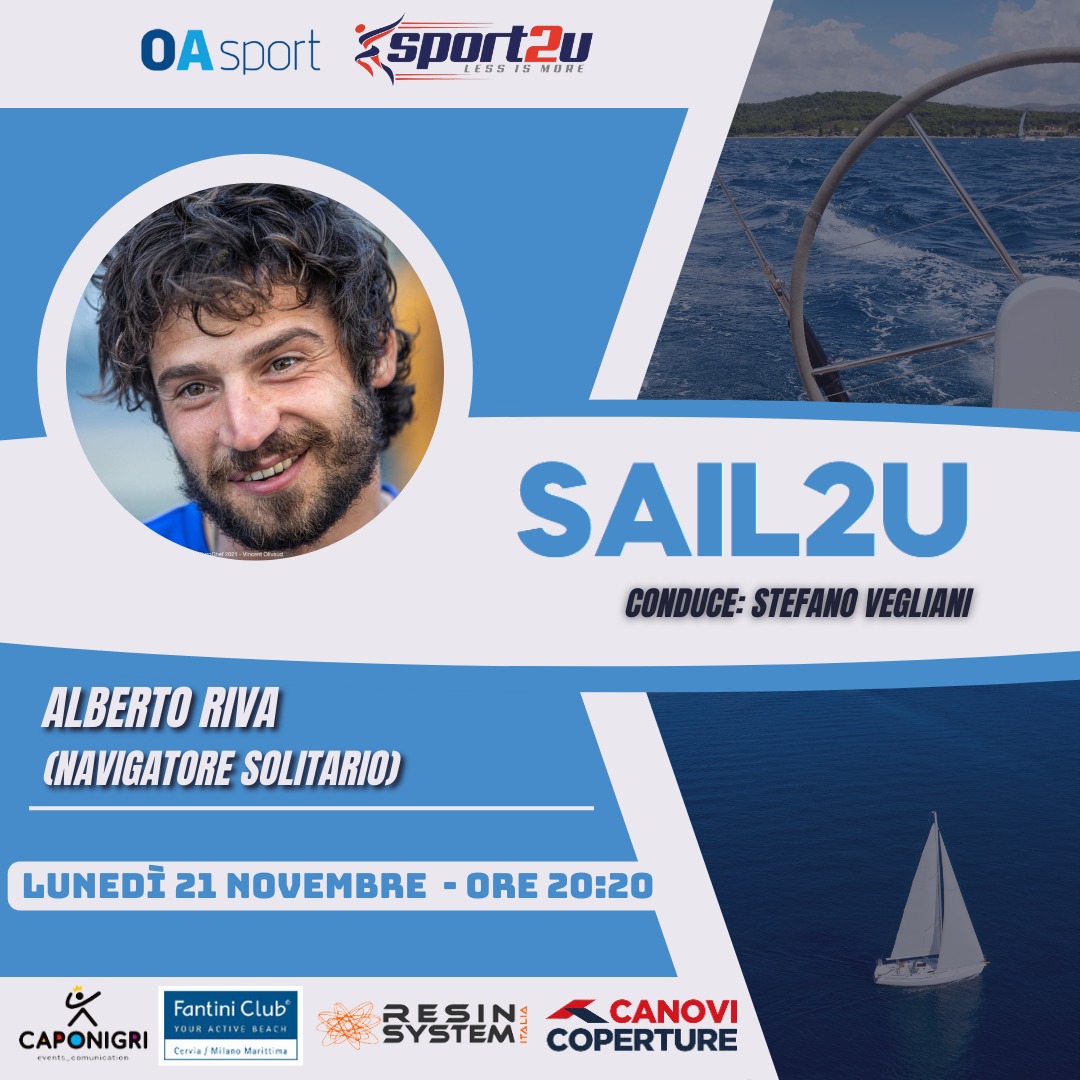 Sail2u con Alberto Riva: navigatore solitario