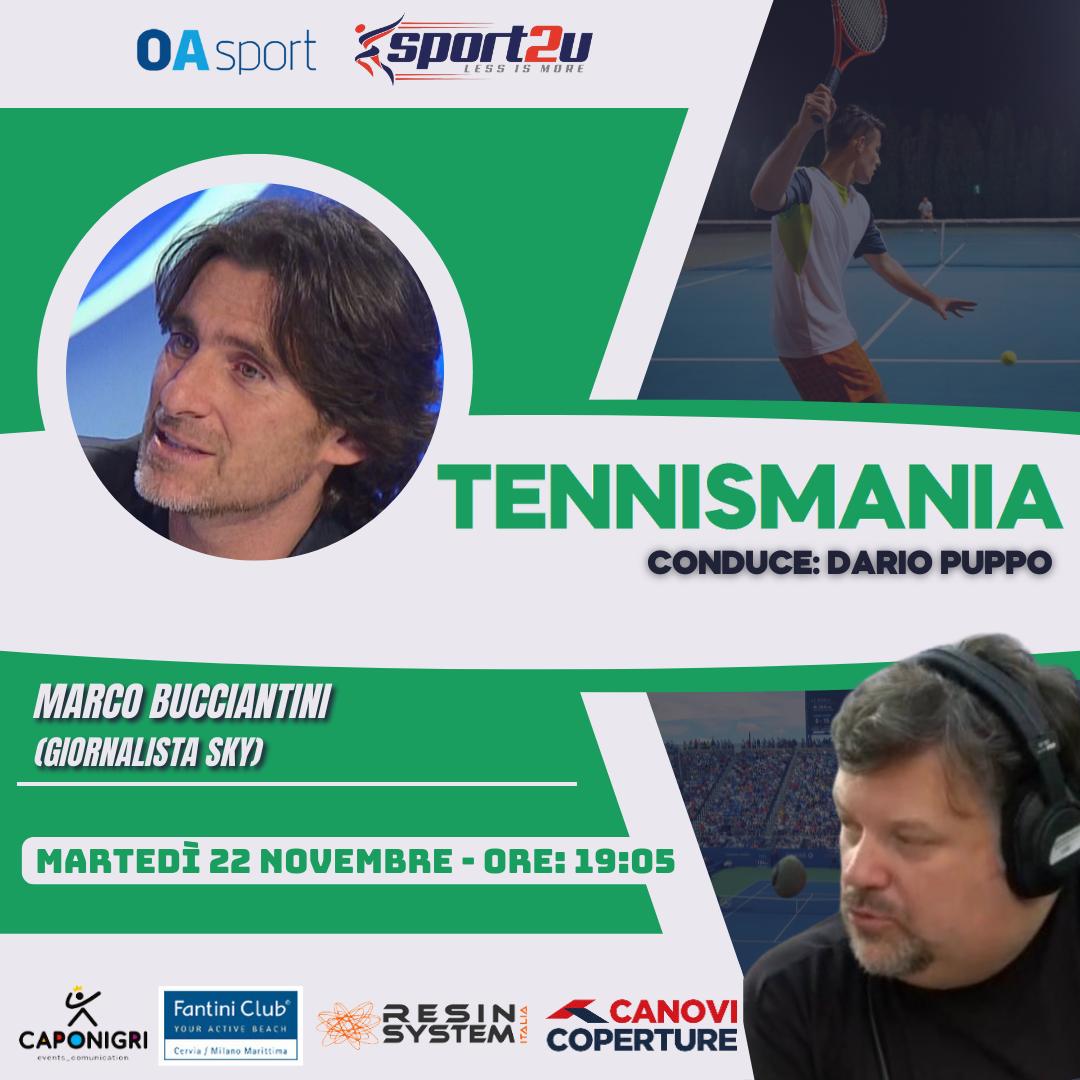 TennisMania con Marco Bucciantini: Giornalista Sky