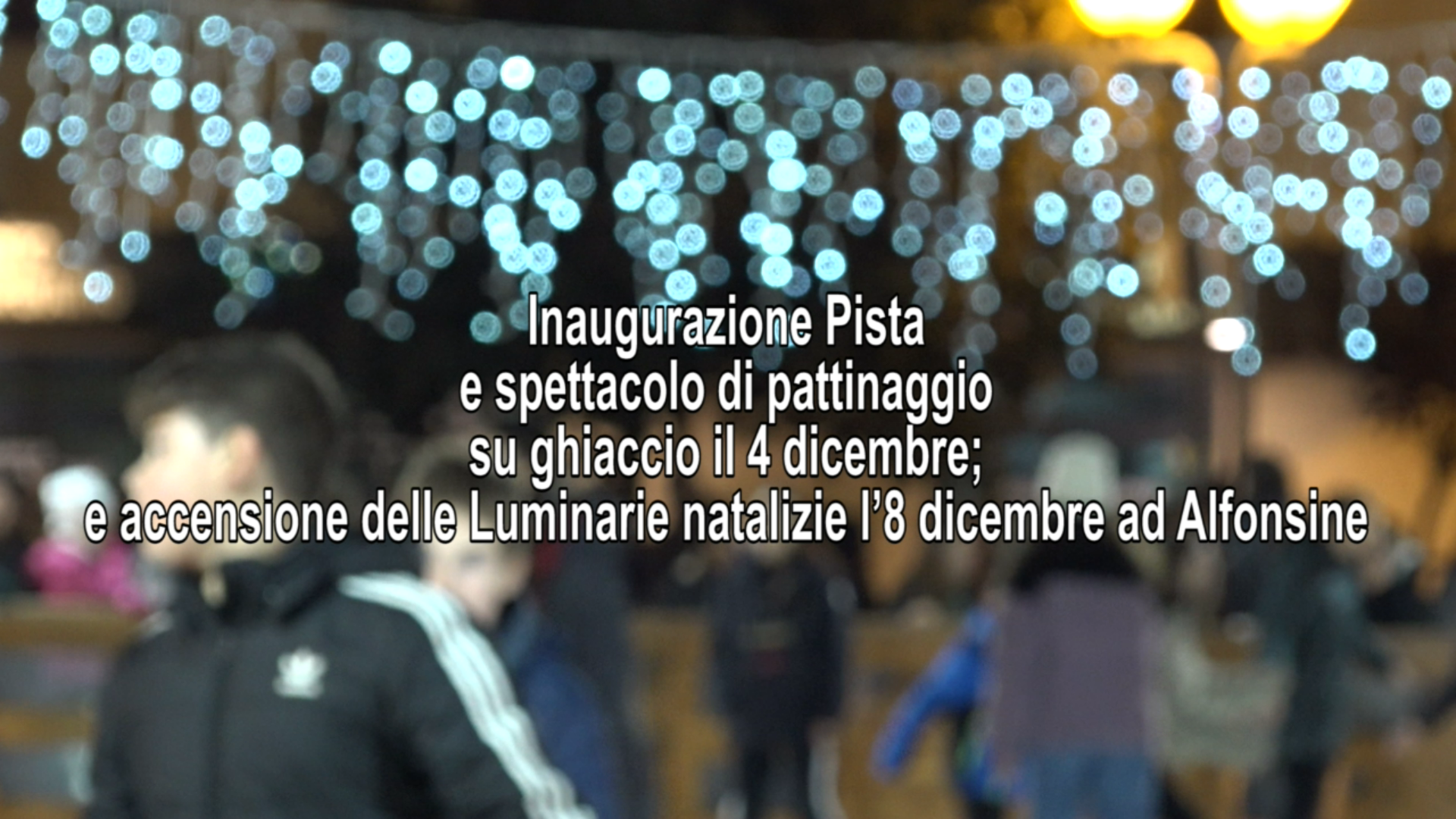 Natale ad Alfonsine 2022: Inaugurazione Pista e Spettacolo di Pattinaggio ed accensione delle luminarie natalizie