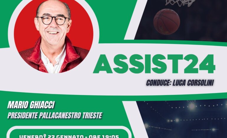 Assist24 con Mario Ghiacci: Presidente Pallacanestro Trieste