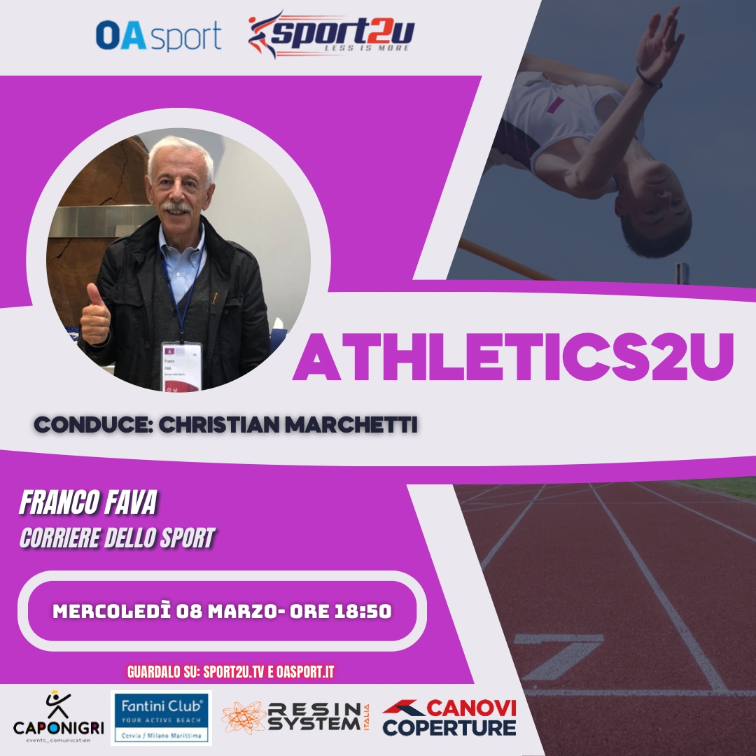 Athletics2u con Franco Fava: Corriere dello Sport