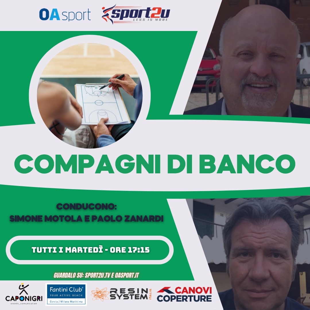 Davide Lamma e Paolo Bergonzoni a Compagni di Banco – 21a Puntata