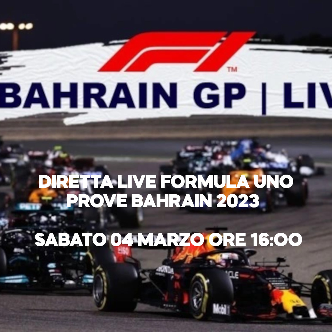 Diretta LIVE Formula Uno: Prove del GP del Bahrain