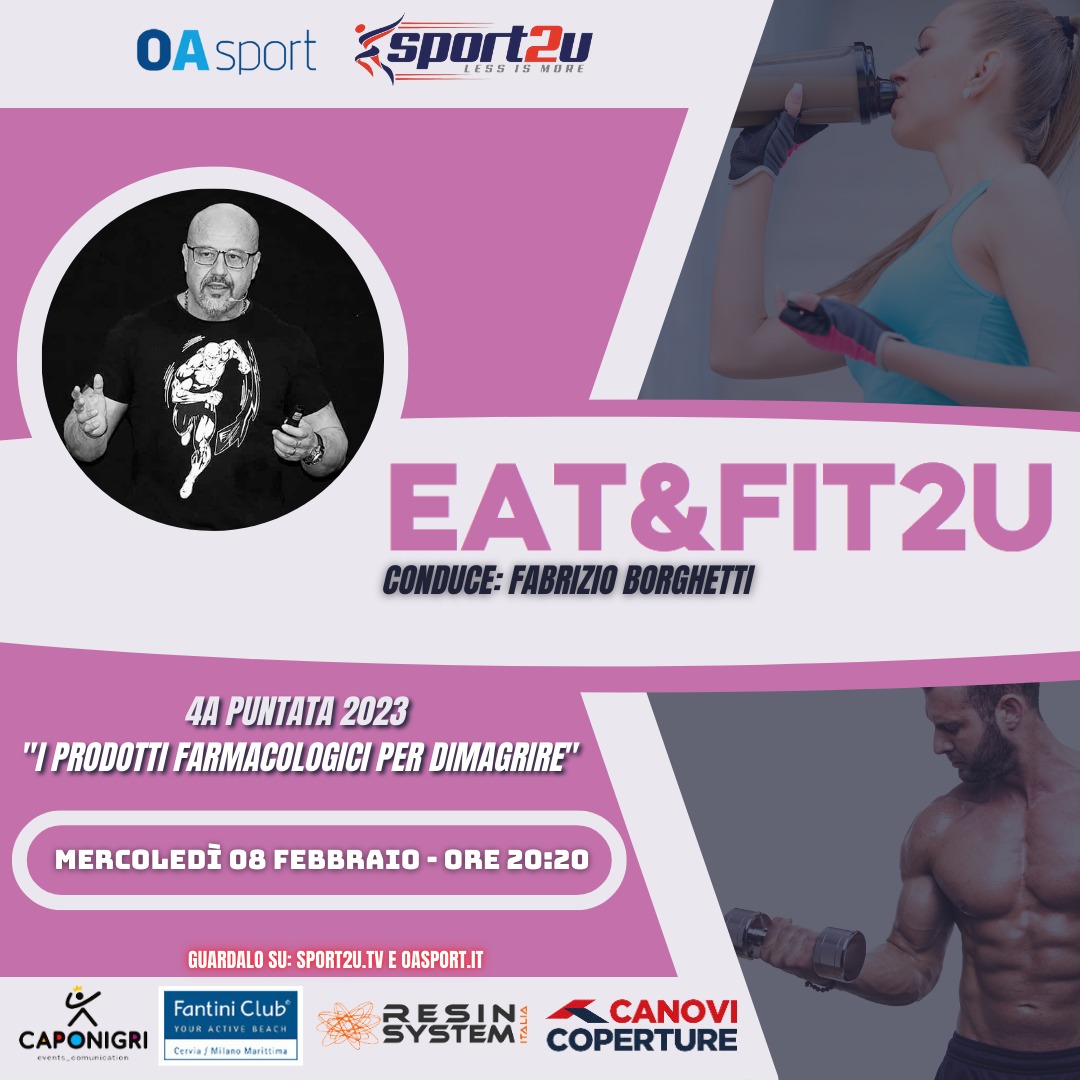Eat&Fit2u con Fabrizio Borghetti: 4a Puntata 2023