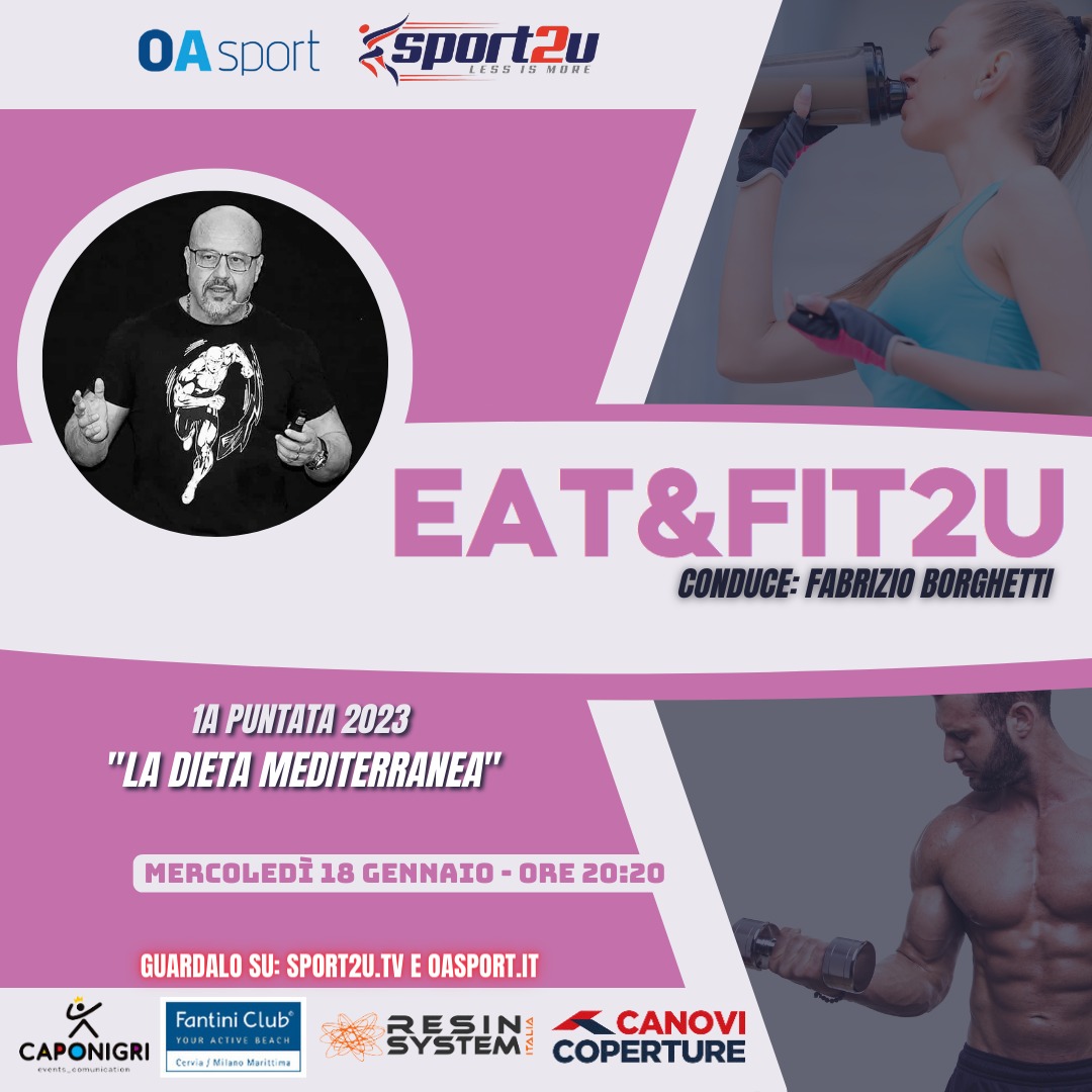 Eat&Fit2u con Fabrizio Borghetti: 1a Puntata 2023