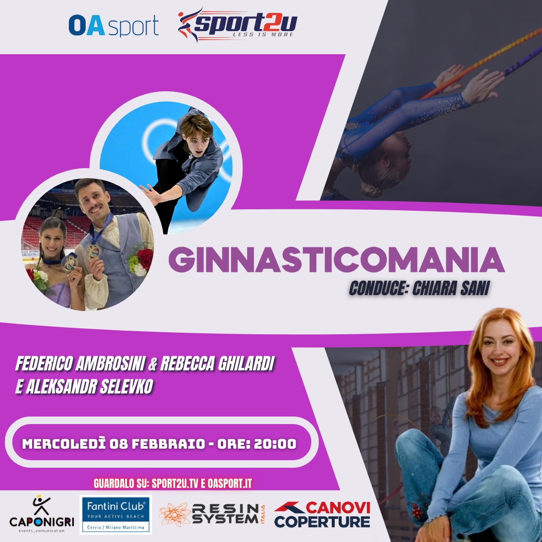 Ginnasticomania Speciale BOL ON ICE con Federico Ambrosini & Rebecca Ghilardi e Aleksandr Selevko
