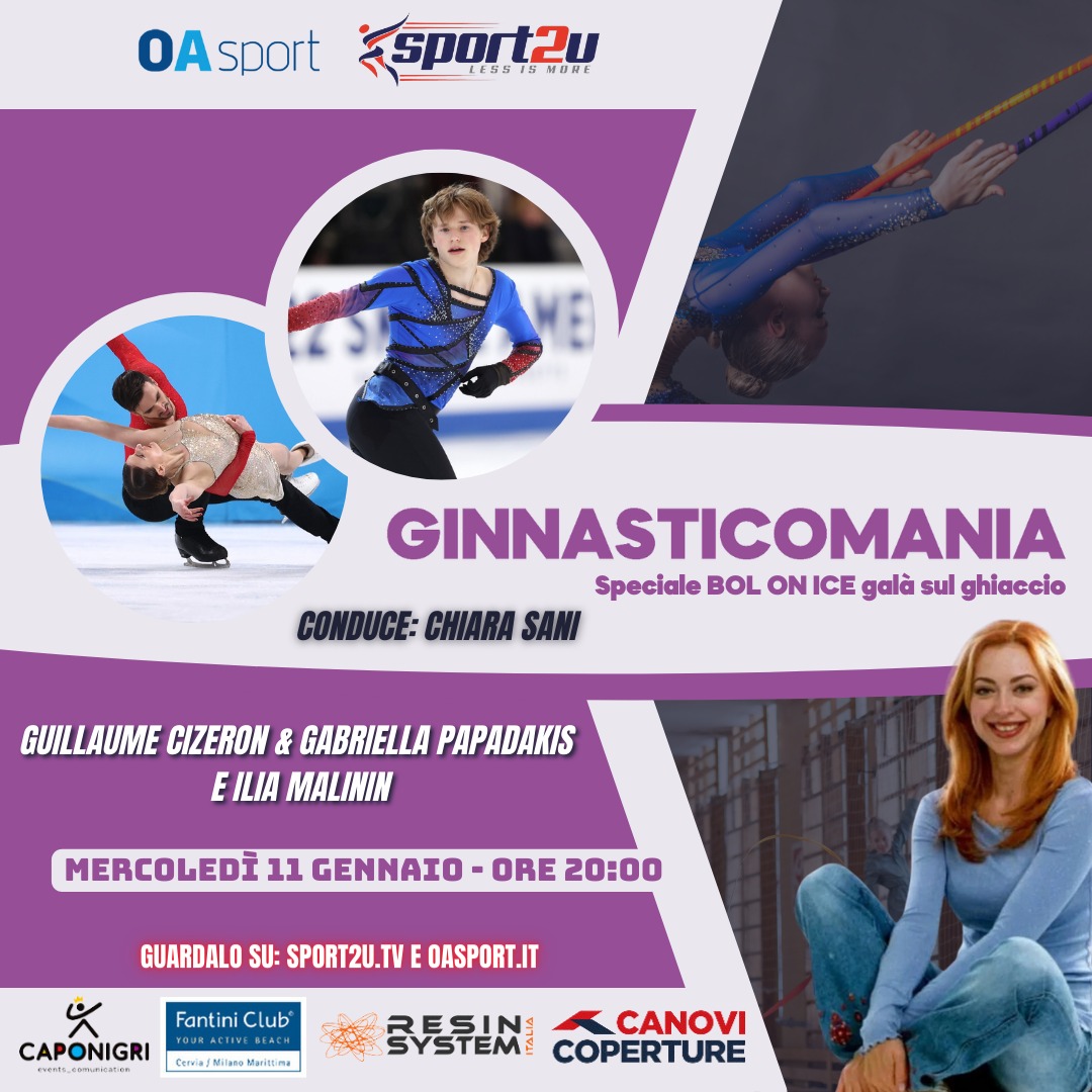 Ginnasticomania Speciale BOL ON ICE con Guillaume Cizeron & Gabriella Papadakis e Ilia Malinin