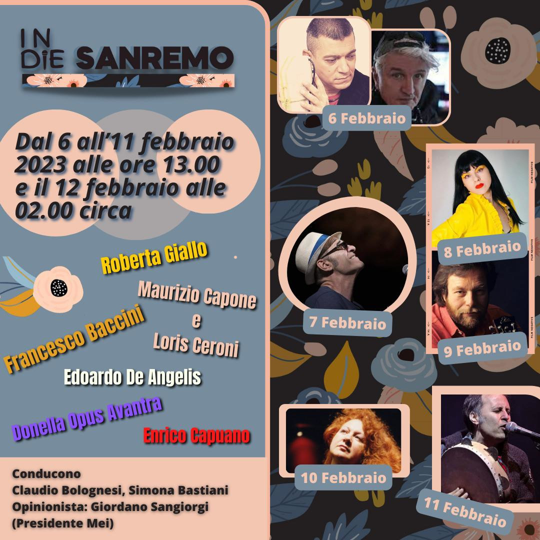 Indie Sanremo – 1a Puntata