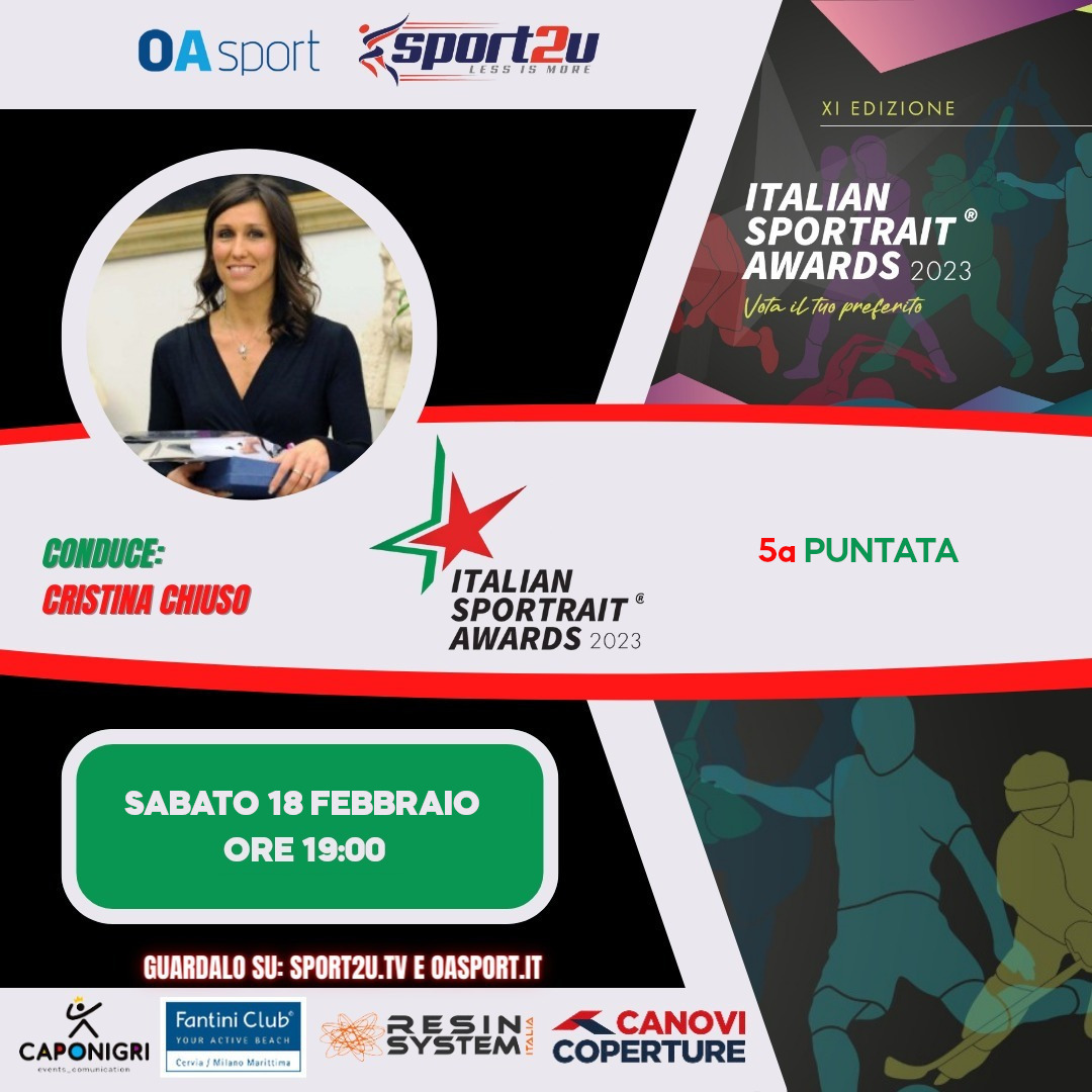 Italian Sportrait Awards 2023: 5a Puntata
