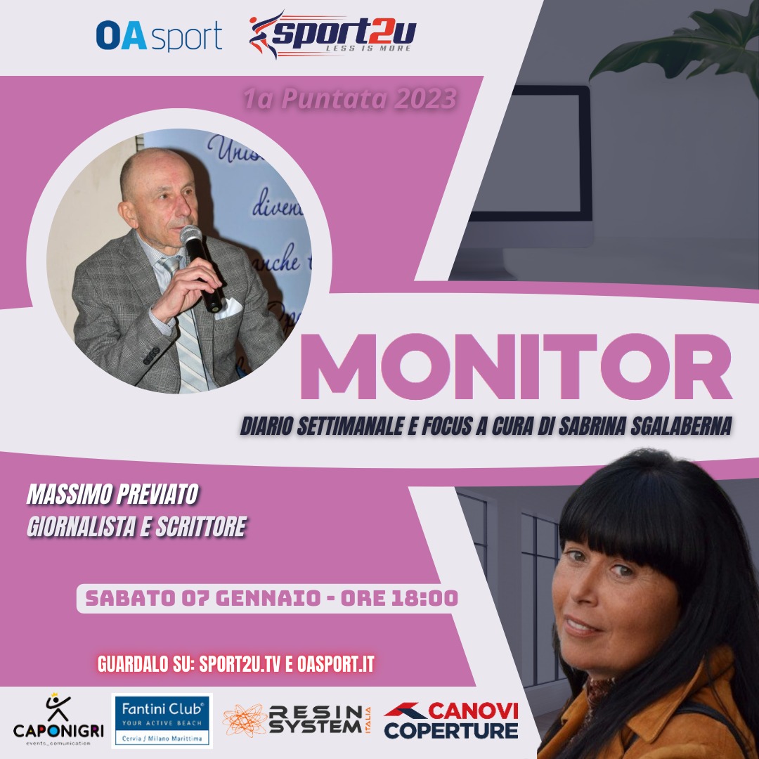 Monitor – Diario Settimanale e Focus: 1a Puntata 2023 con Massimo Previato: Giornalista e Scrittore