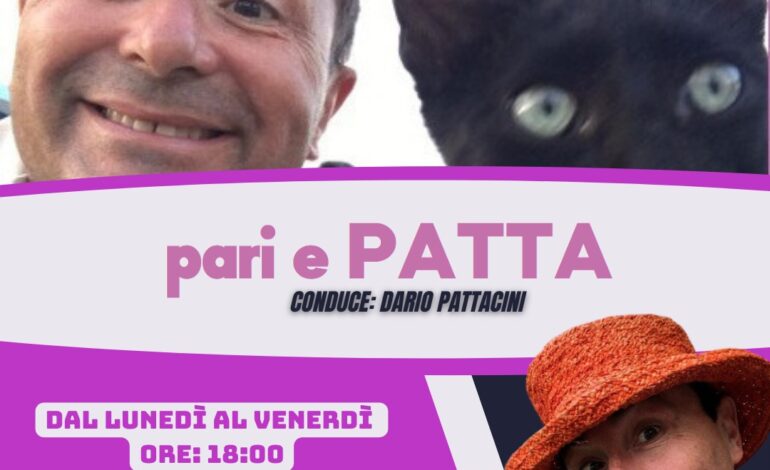 Dario Pattacini in Pari e Patta – 56a Puntata 2023