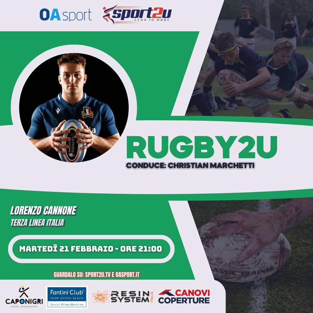 Rugby2u con Lorenzo Cannone: Terza linea Italia