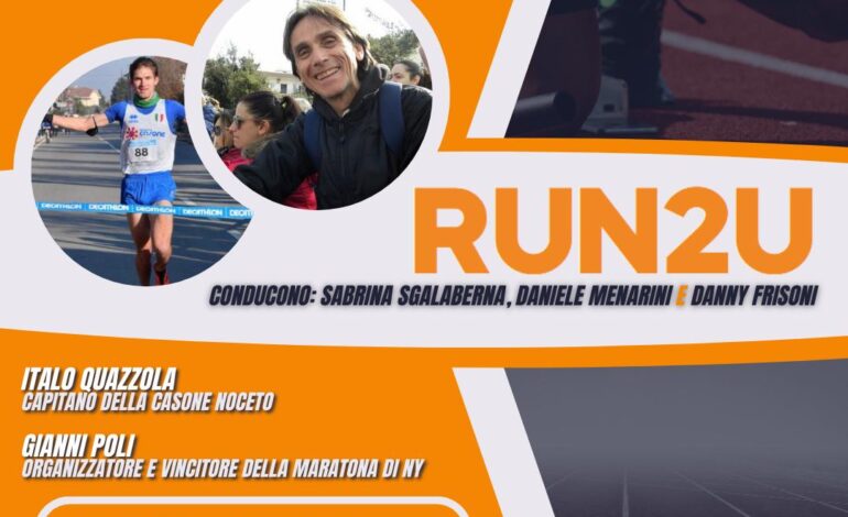 Run2u – 3a Puntata 2023 con Italo Quazzola e Gianni Poli