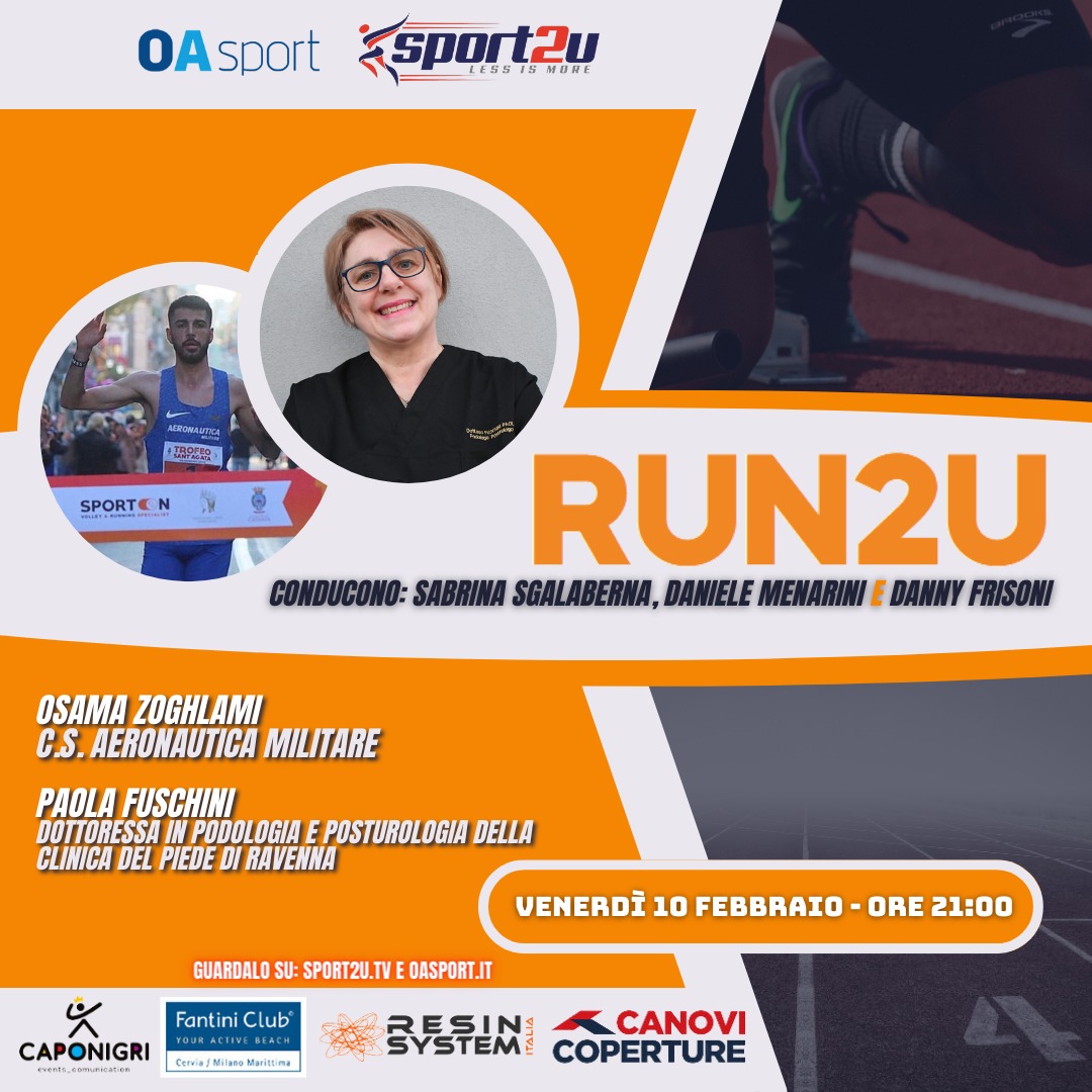 Run2u – 4a Puntata 2023 con Osama Zoghlami e Paola Fuschini