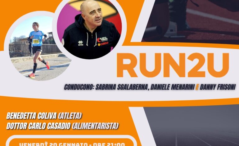 Run2u – 2a Puntata 2023 con Lorenzo Lotti, Loris Cappanna e Luigi Santini