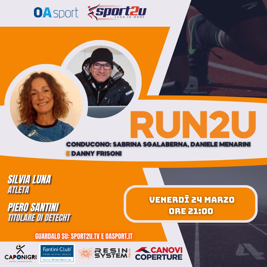 Silvia Luna e Piero Santini a Run2u – 10a Puntata 2023