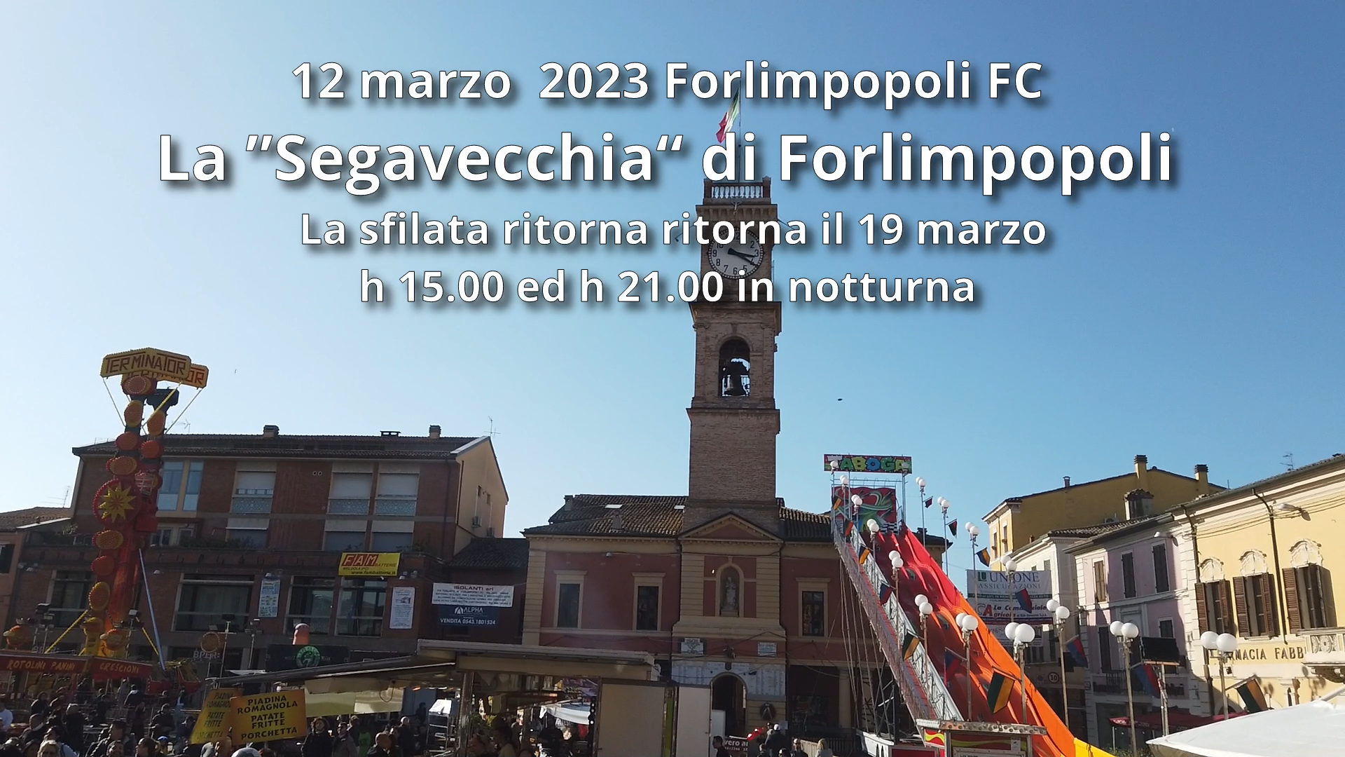 12 marzo 2023, Forlimpopoli (FC): La “Segavecchia di Forlimpopoli”