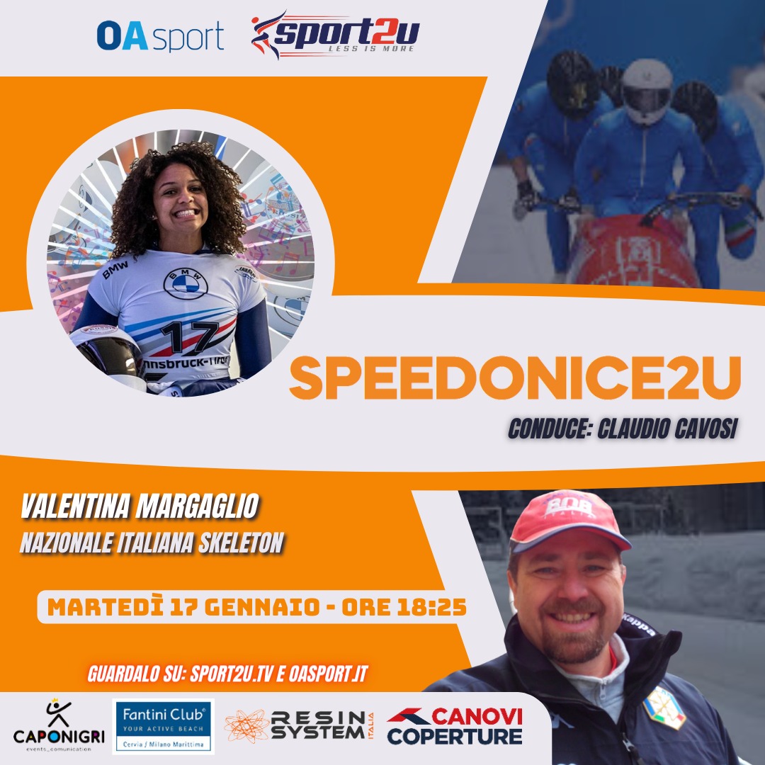 SpeedOnIce2u 17.01.22 con Valentina Margaglio: Nazionale Italiana Skeleton