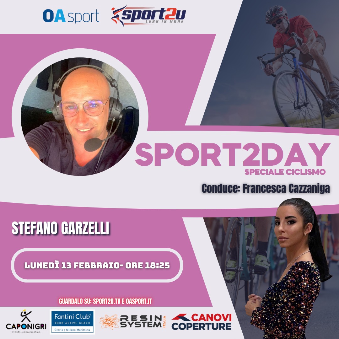 Sport2day Speciale Ciclismo con Stefano Garzelli: Opinionista Rai Sport per il Ciclismo