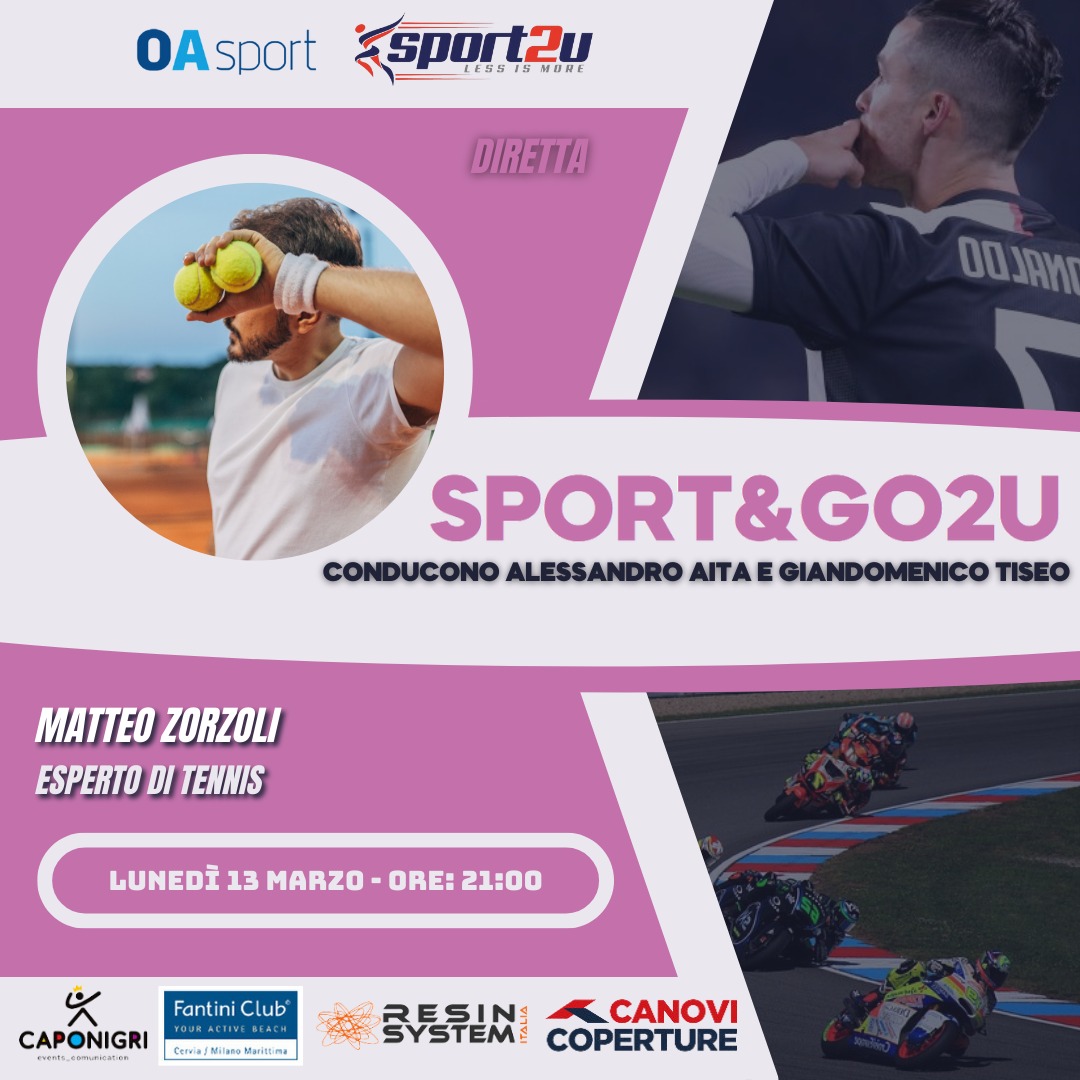 Matteo Zorzoli (giornalista di Eurosport) a Sport&Go2u