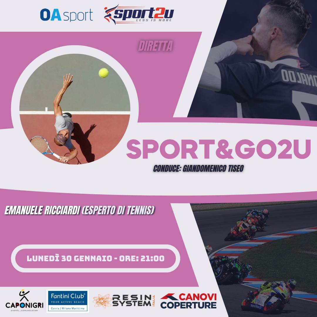 Sport&go2u con Emanuele Ricciardi