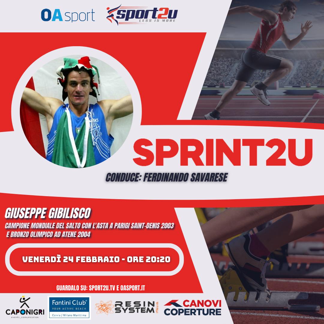 Sprint2u con Giuseppe Gibilisco: Campione mondiale del salto con l’asta a Parigi Saint-Denis 2003 e bronzo olimpico ad Atene 2004