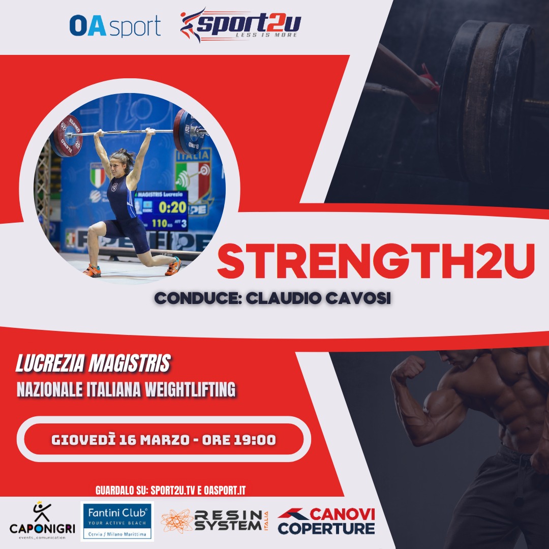 Lucrezia Magistris, Nazionale Italiana Weightlifting a Strength2u
