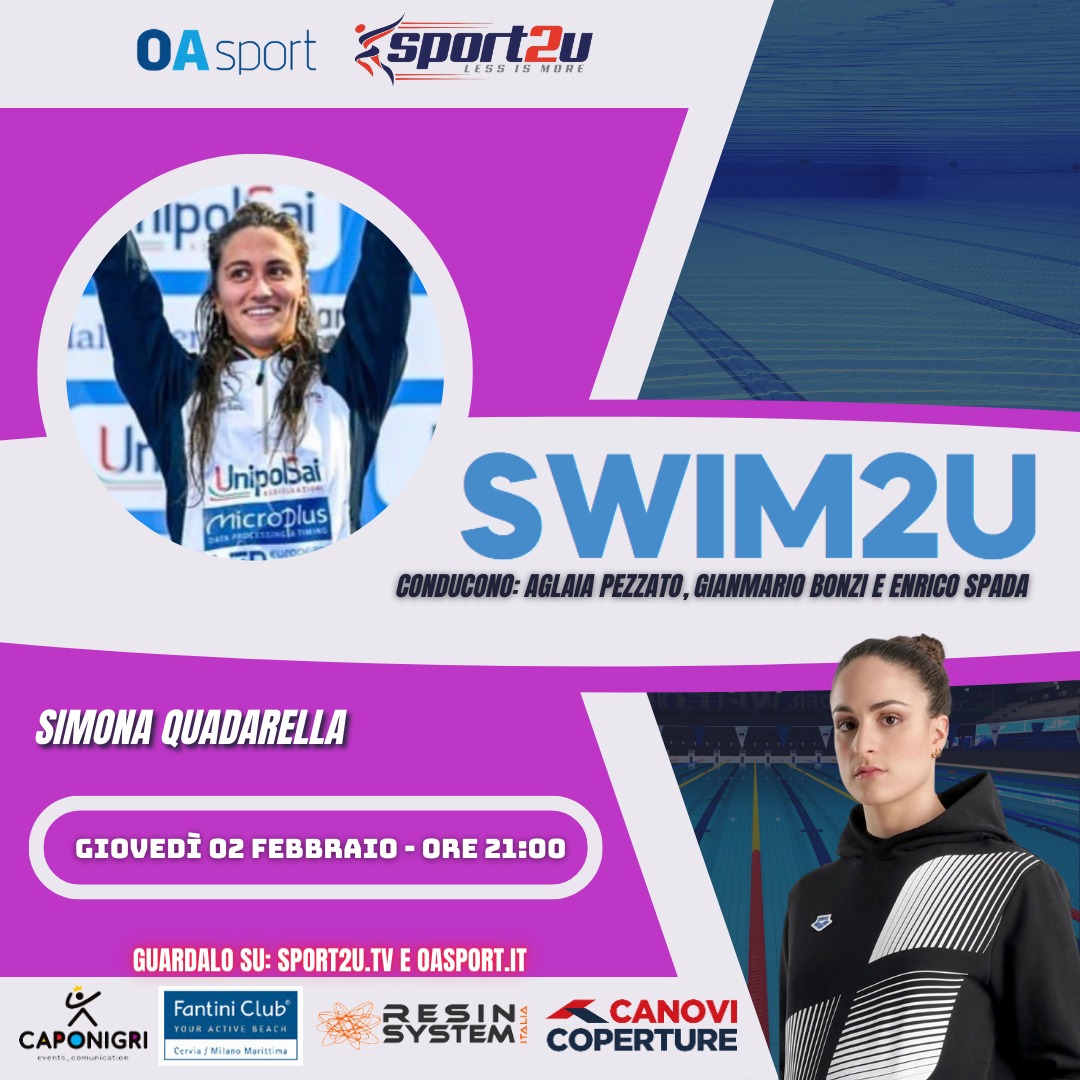 Swim2u con Simona Quadarella