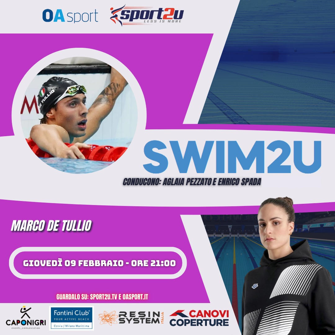 Swim2u con Marco De Tullio