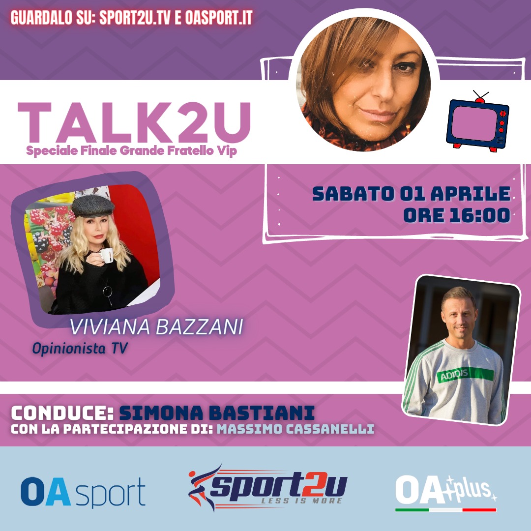 Viviana Bazzani, tiktoker/esperta di Gossip a Talk2u Speciale finale Grande Fratello Vip