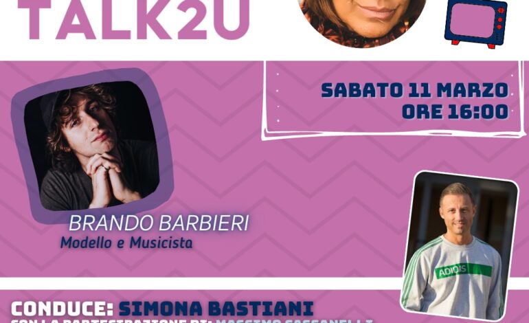 Brando Barbieri Modello, Attore e Musicista a Talk2u
