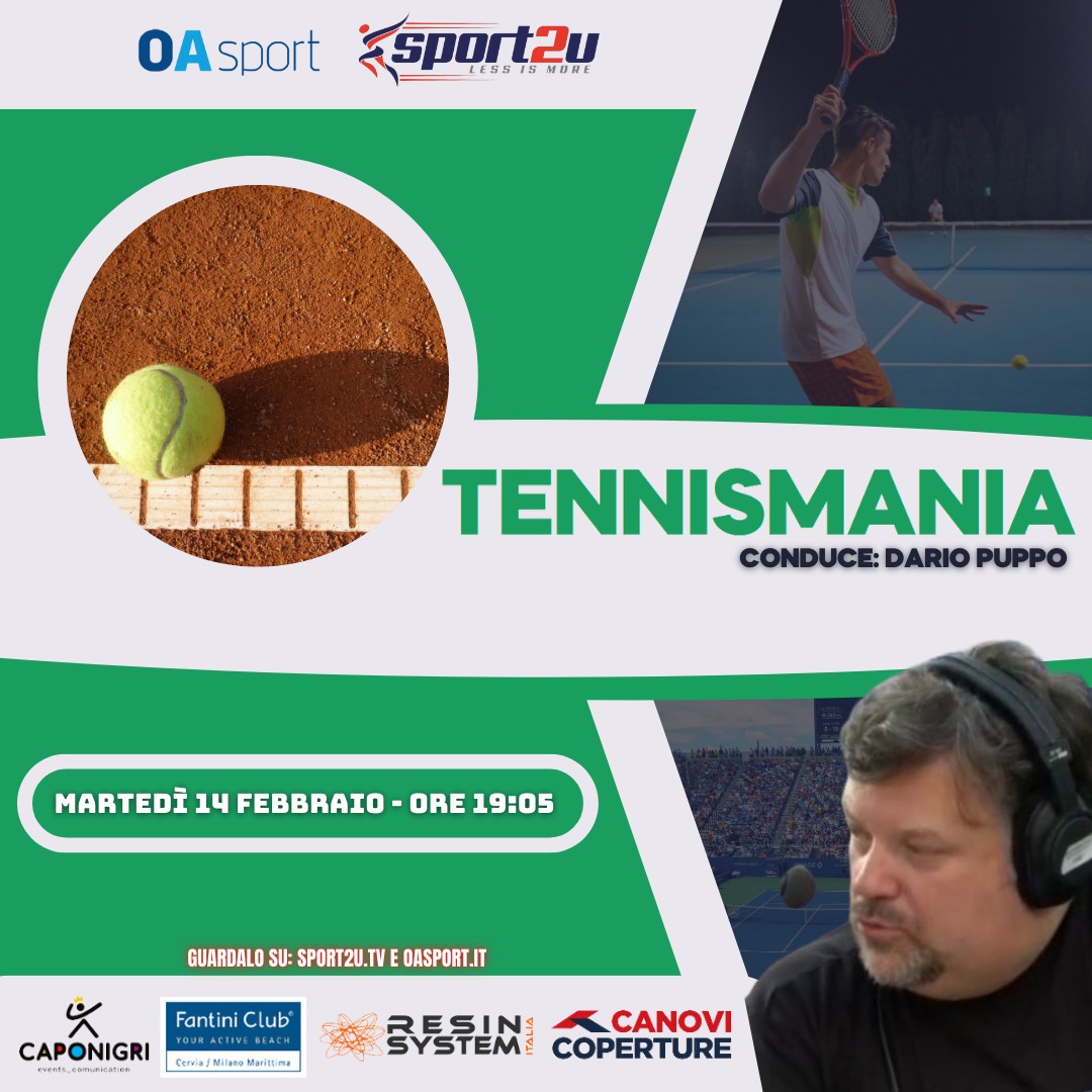 TennisMania 14.02.23 con Dario Puppo