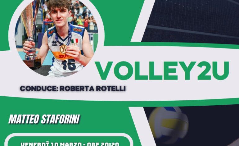 Matteo Staforini: Libero Top Volley Cisterna a Volley2u