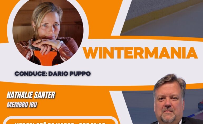WinterMania con Nathalie Santer: Membro Ibu, ex biatleta