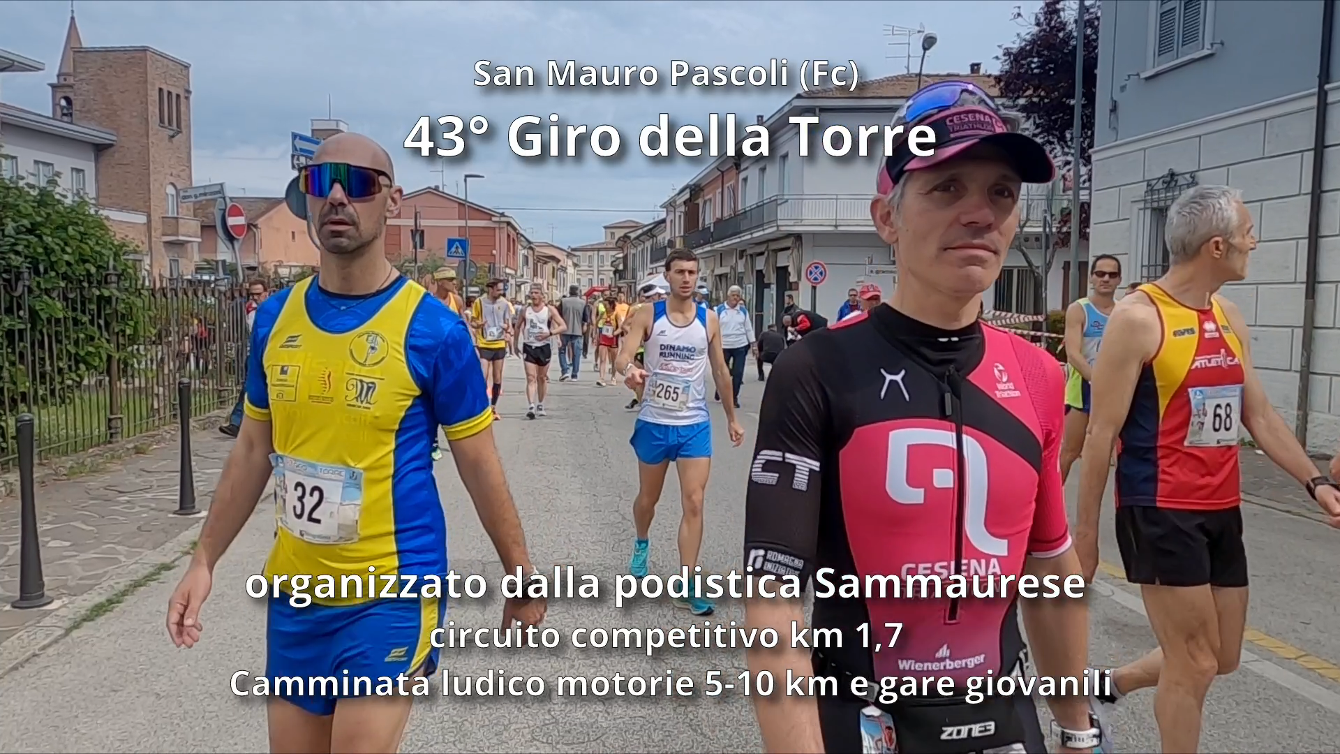 43° Giro della Torre: organizzato dalla Podistica Sammaurese