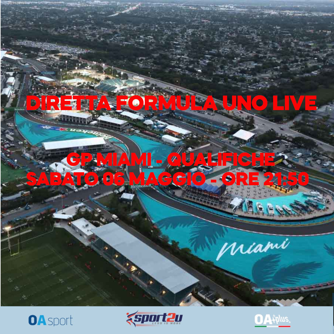 Diretta Formula Uno LIVE: Qualifiche GP Miami