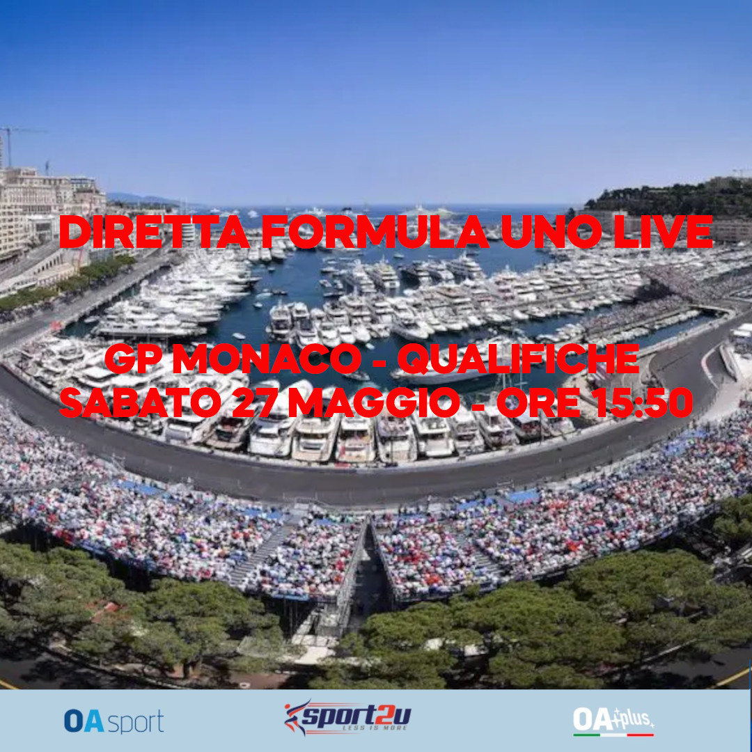 Diretta Formula Uno LIVE: Qualifiche GP Monaco