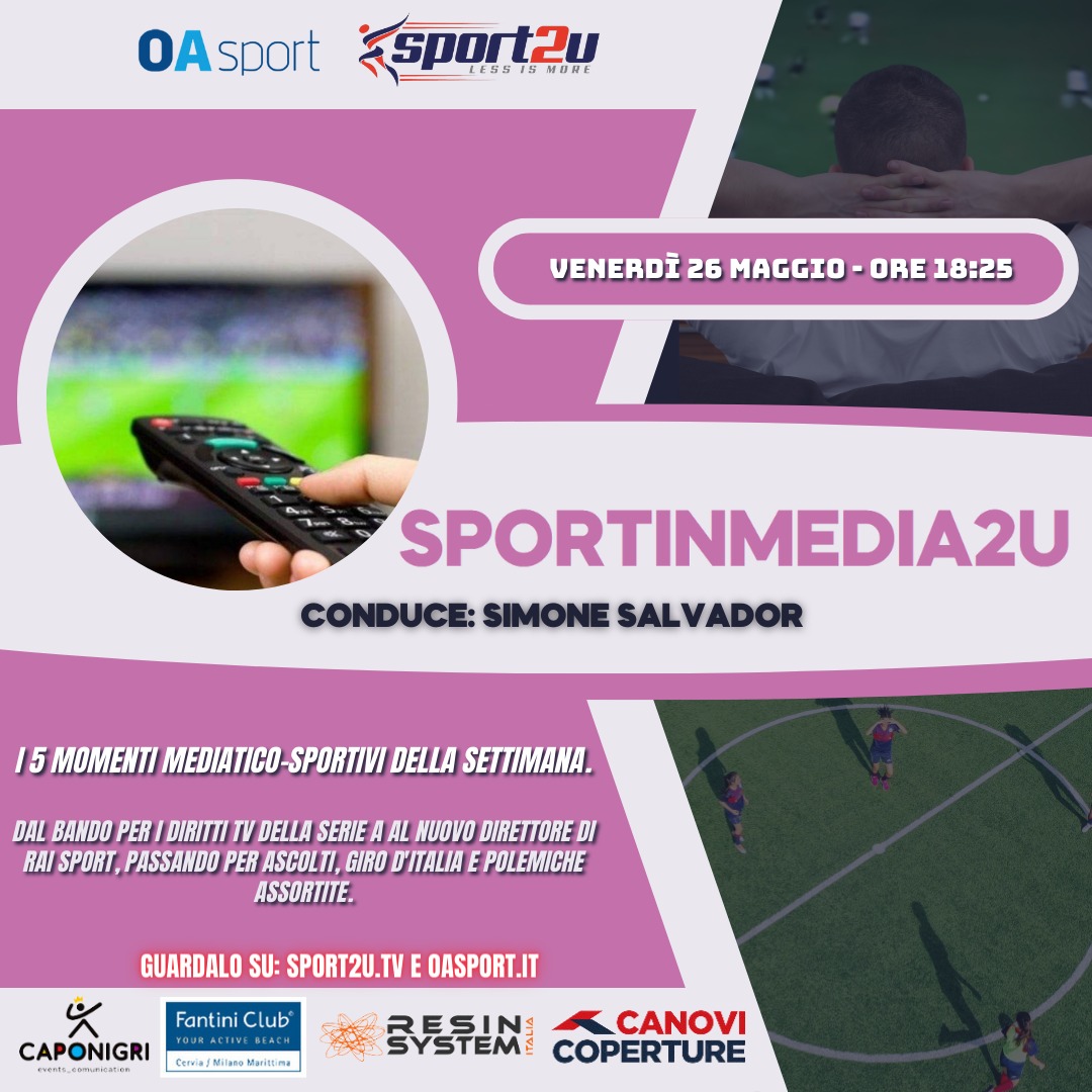 Sportinmedia2u – 35a Puntata 2022/23: I 5 momenti mediatico-sportivi della settimana