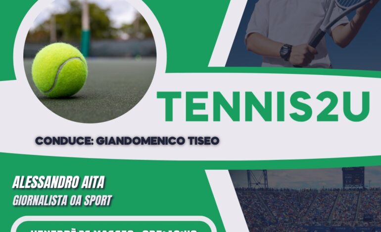 Alessandro Aita (giornalista OA Sport) a Tennis2u 26.05.2023