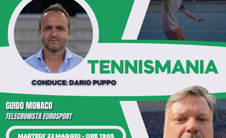 Guido Monaco (commentatore tecnico Eurosport) a TennisMania 23.05.23